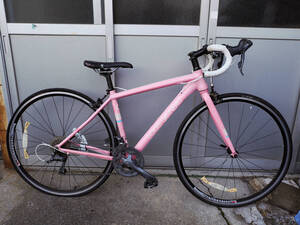 Q●ルイガノ LOUIS GARNEAU LGS-WCR 女性用 ピンク 420mm 実走車