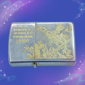 《着火確認済み》 ジッポ ZIPPO イーグル EAGLE ワシ 鷲 オイルライター 1996年 ケース付き 