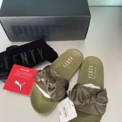 23cm★FENTY PUMA x Rihanna bow slide リボン