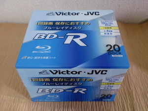 【Victor・JVC】ビクター　BD-R　1～4倍速　映像用　25GB　フルハイビジョン3時間録画　20pack5mmケース