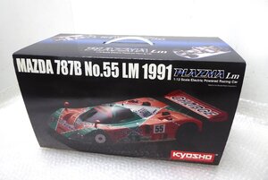 ■◆稀少未組立 KYOSHO 京商 マツダ　787B No.55 LM1991 PLAZMA Lm 1/12 電動レーシングカー　ラジコン