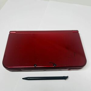 ★1円～ 動作確認済 New NINTENDO 3DSLL 本体 メタリックレッド 任天堂 送料全国600円 ニンテンドー metallic red