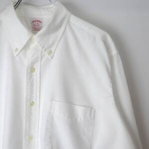 90s Brooks Brothers Shirt ブルックスブラザーズ 長袖 チェック シャツ 完全無地 無地 USA製 vintage ヴィンテージ 希少 ラルフ ポロ