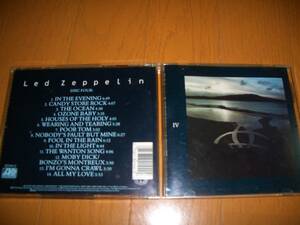 ATLANTIC　782144-2　red zeppelin disc four