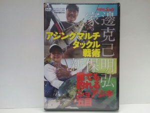 ◆◆新品ＤＶＤアジング　マルチタックル戦術　家邊克己　誰でも釣れるショアジギング五目　新保明弘◆◆夜釣り昼釣りメタルジグ青物・根魚