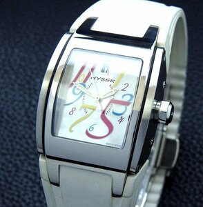 ヨルグ ハイゼック JORG HYSEK V-King KILADA Pearl Dial レディース AutoQuartz オートクォーツ / (美品) 28mm