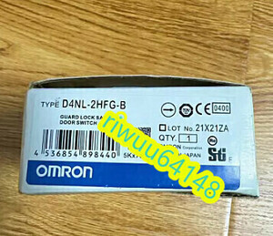 【保証付き】【送料無料】★新品！　OMRON/オムロン　 D4NL-2HFG-B　 小形電磁ロック セーフティドアスイッチ