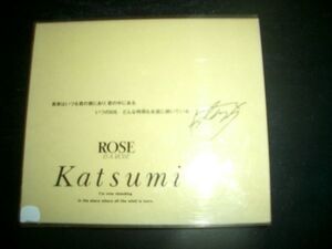 12cmCD KATSUMI / ROSE IS A ROSE　即決！お勧め