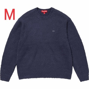 Supreme 24SS Boucl Small Box Sweater Mサイズ Navy 新品 未使用 2024 春夏 シュプリーム ブークレ スモール ボックス セーター 紺色