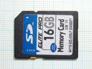 ★ＳＤＨＣメモリーカード １６GB 中古★送料６３円～