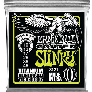 ERNIE BALL #3121 Coated Regular Slinky 010-046 アーニーボール コーティング弦 エレキギター弦