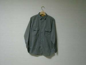 VINTAGE RED RAM SANFORIZED SHIRT grey ヴィンテージシャツ