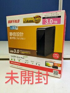 5295　バッファロー　 HD-LC3.0U3-BKD　新品　未開封　USB3.0　外付けHDD　HD-LCU3-Dシリーズ　3TB ブラック