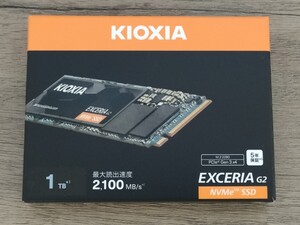 KIOXIA EXCERIA G2 M.2 2280 PCIe Gen3×4 NVMe 1TB 【SSD】