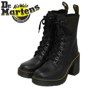 Dr.Martens (ドクターマーチン) 26701001 CHESNEY ハイヒール レディース　レザーブーツ BLACK UK6-約25.0cm