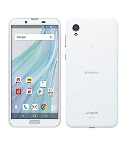 AQUOS sense2 SH-01L[32GB] docomo シルキーホワイト【安心保 …