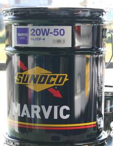 ☆ SUNOCO MARVIC. (旧ULTRA GT) 20W-50. API SL. 20Lです。