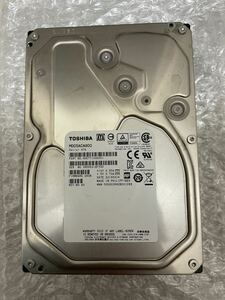 (9) HDD 8TB TOSHIBA MD05ACA800 3.5インチ　フォーマット済み 「正常」状態　電源入り15回　使用時間357時間　7200rpm 