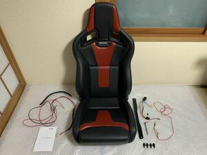 RECARO Cross Sportster HTR LTD2 BK/RD LH 中古品 送料込み 手渡し希望