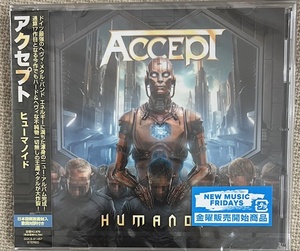 新品【国内盤CD】ACCEPT アクセプト HUMANOID ヒューマノイド GQCS91457 24年作