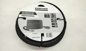 【未使用】 Karcher 6.110-036.0 高圧洗浄機用アクセサリー 高圧ホース 片側組み込み EASY!Lock 15m ID6 ケルヒャー ◆3117/登呂バザール店