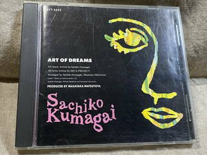 熊谷幸子 「ART OF DREAMS」 TOCT-6622 国内初版 廃盤 レア盤