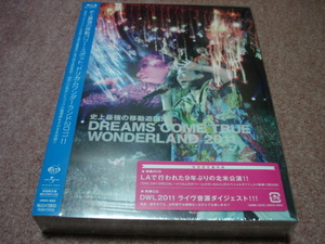 送込/未開封ライブBD+DVD+CD●ドリカム 史上最強の移動遊園地 DREAMS COME TRUE WONDERLAND 2011 初回限定盤●吉田美和/中村正人/サンキュ.