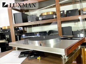 ターンテーブル LUXMAN PD444 ダブルアーム 新品ダストカバー/アームベース2枚 ( TP-SG / TP-LH ) 付属 当社メンテ/調整済品 Audio Station