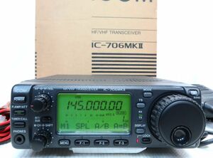 ICOM　IC-706MKⅡ　100W　HF／50M／144MHz　オールモード　ハイパワー機