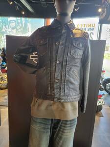 【ハーレーダビッドソン】JACKET-DIGGER　98036-19VM/000L　メンズレザージャケットLサイズ　★店頭展示品/新品同様商品★　