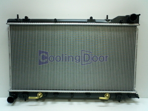 CoolingDoor【45111SA010】フォレスター ラジエター★前期★SG5★A/T★ターボ★注水口なし・オイルクーラー内蔵★新品★18ヶ月保証★