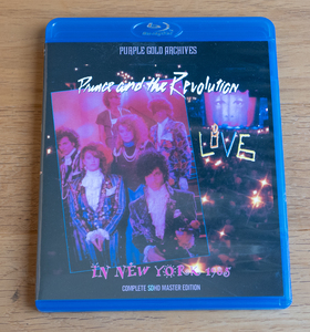 輸入盤 Blu-ray PRINCE AND THE REVOLUTION/LIVE IN NEW YORK 1985 Purple Gold Archive
