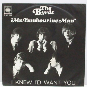 BYRDS-Mr.Tambourine Man (Italy Orig.7+PS)