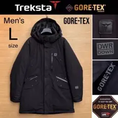 Treksta GORE-TEX ダウンジャケット L 黒 ゴアテックスダウン