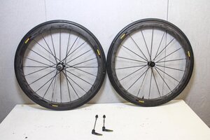 ○MAVIC マビック COSMIC PRO CARBON SL RIM カンパフリー 11/12s対応 クリンチャー チューブレス カーボンホイールセット