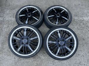 CLUB LINEA　クラブリネア　社外アルミホイール　16インチ　5.5J　オフセット　45　PCD100　165/40/R16　タイヤホイール4本セット