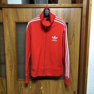 adidas Originals ジャージ トラックジャケット ヨーロッパトラックトップ アディダス 廃盤モデル レッド 赤　新品