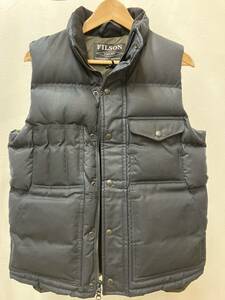  FILSON DOWN CRUISER VEST HARBOR BLUE XS ダウン クルーザー ベスト 青　item no 70978