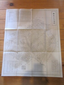 古地図　東京市日本橋区　5千分の1◆明治44年発行の復刻◆