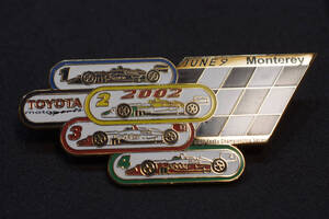 〇 TOYOTA MOTOR Sport 1-2-3-4 優勝記念 CART ローラ Monterey2002 Motor Sport W62mm rcitys トヨタスポーツ Limited1