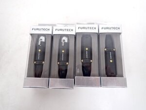 【美品】 FURUTEC フルテック XLRコネクター 4個セット FP-602F 2個 / FP-601M 2個 △ 7042D-83