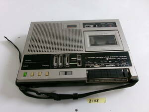 (Z-1118)HITACHI カセットレコーダー TRQ-3600B 動作未確認 現状品