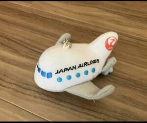 JAL 飛行機 日本航空 ノベルティ ぬいぐるみ マスコット ぶるぶるプレーン 液晶画面クリーナー付き