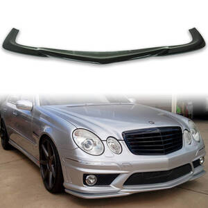 純正色塗装 メルセデスベンツ用 Eクラス W211 E63 AMGモデル用 フロントリップスポイラー 2006-2009 GH FL-51413