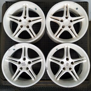 管理番号：S6-115【4本価格】【17x7.5J 17x8J 5x114.3 ET+26/+32 ハブ73】YOKOHAMA AVS5・直接引取可能・下取り可能