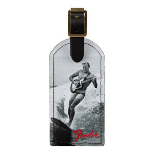 Fender フェンダー Vintage Ad Luggage Tag Surfer ラゲッジタグ