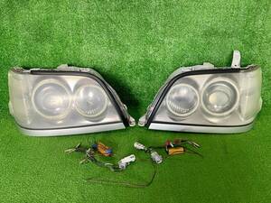 JZS171 JZS175 17系 クラウン アスリート 純正 HID ヘッドライト 左右 セット　KOITO 30-280