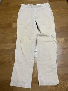 【中古・難有】Wrangler(ラングラー) チノパン サイズ36 ベージュ 日本製 1995年購入