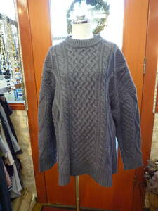 【0125-9】MilaOwenミラオーエン 羊毛混セーター　サイズＦ