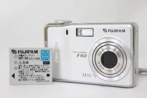 【返品保証】 フジフィルム Fujifilm Finepix F460 3x バッテリー付き コンパクトデジタルカメラ M74